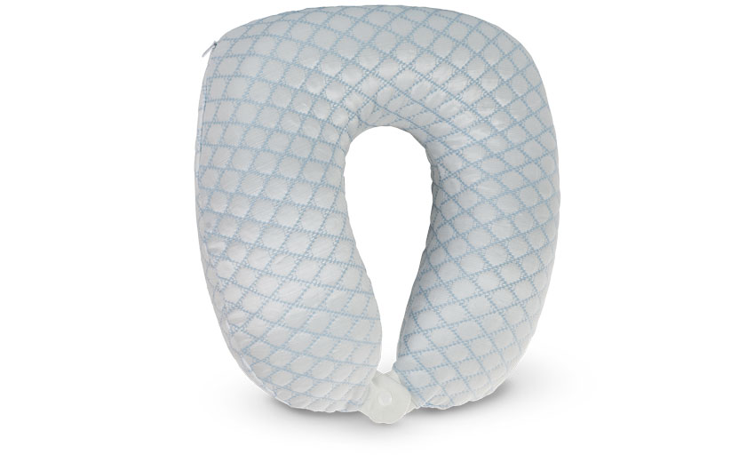 Memory Foam Neck Pillow - Cooling Fabric Neck Pillow - Travel Pillow - Danican Private Label Travel Neck Pillows
