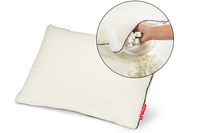 Memory Foam Flexible Adjustable Pillow - Danican Private Label Bedding